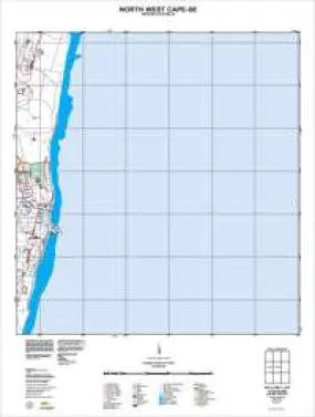 1754-III-SE North West Cape Topographic Map by Landgate (2011)