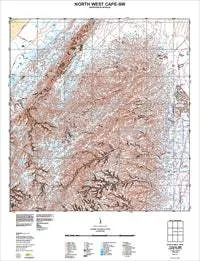 1754-III-SW North West Cape Topographic Map by Landgate (2011)