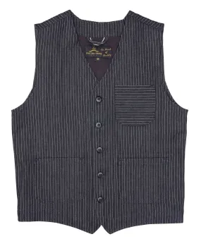 1937 Roamer Vest Blue wabash - Pike Brothers