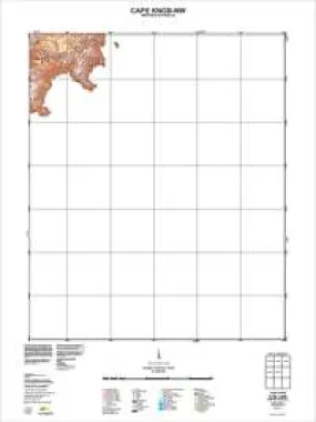 2728-I-NW Cape Knob Topographic Map by Landgate (2011)