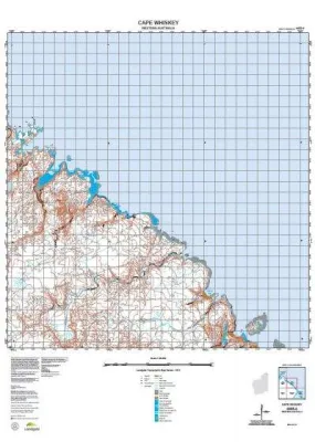 4469-4 Cape Whiskey Topographic Map by Landgate (2015)