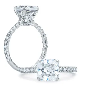 A. JAFFE Diamond Engagement Ring