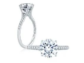 A. JAFFE Diamond Engagement Ring