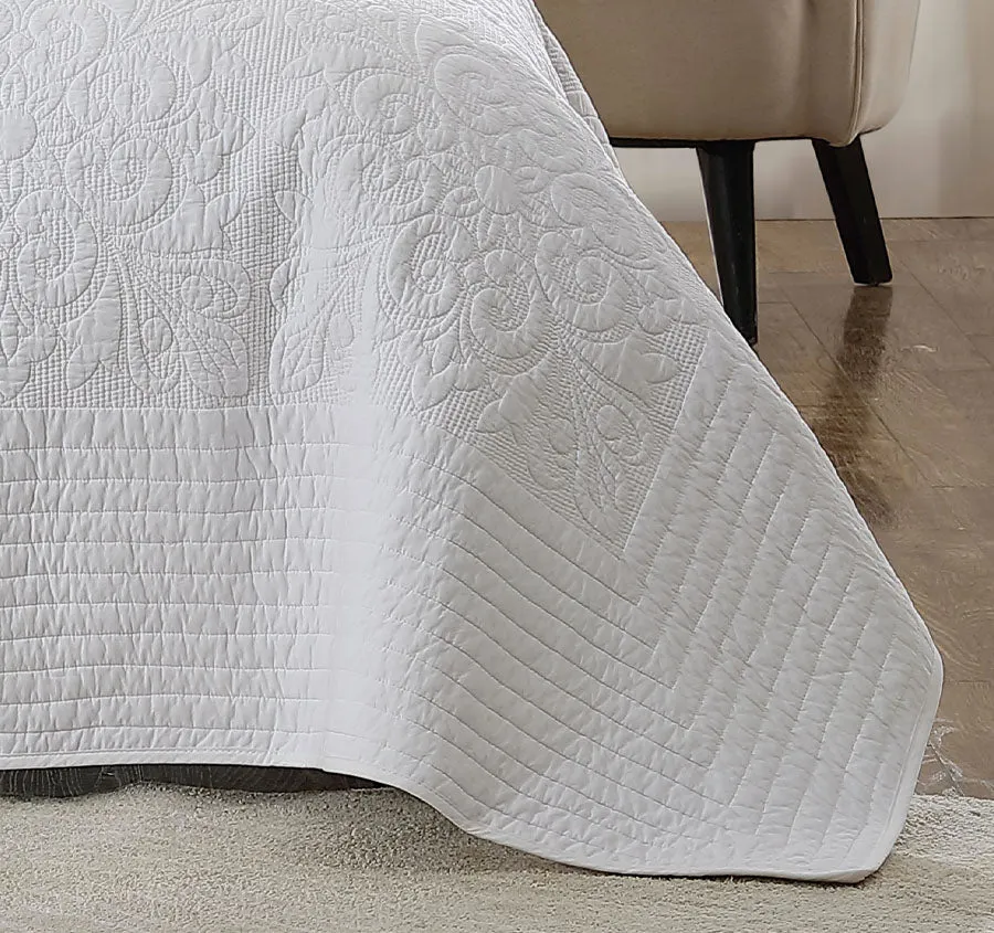 Aerin Bedspread Ivory