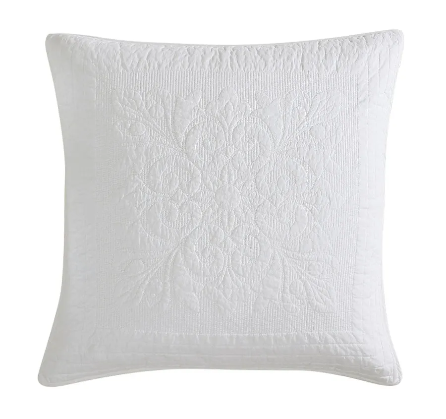 Aerin European Pillowsham Ivory