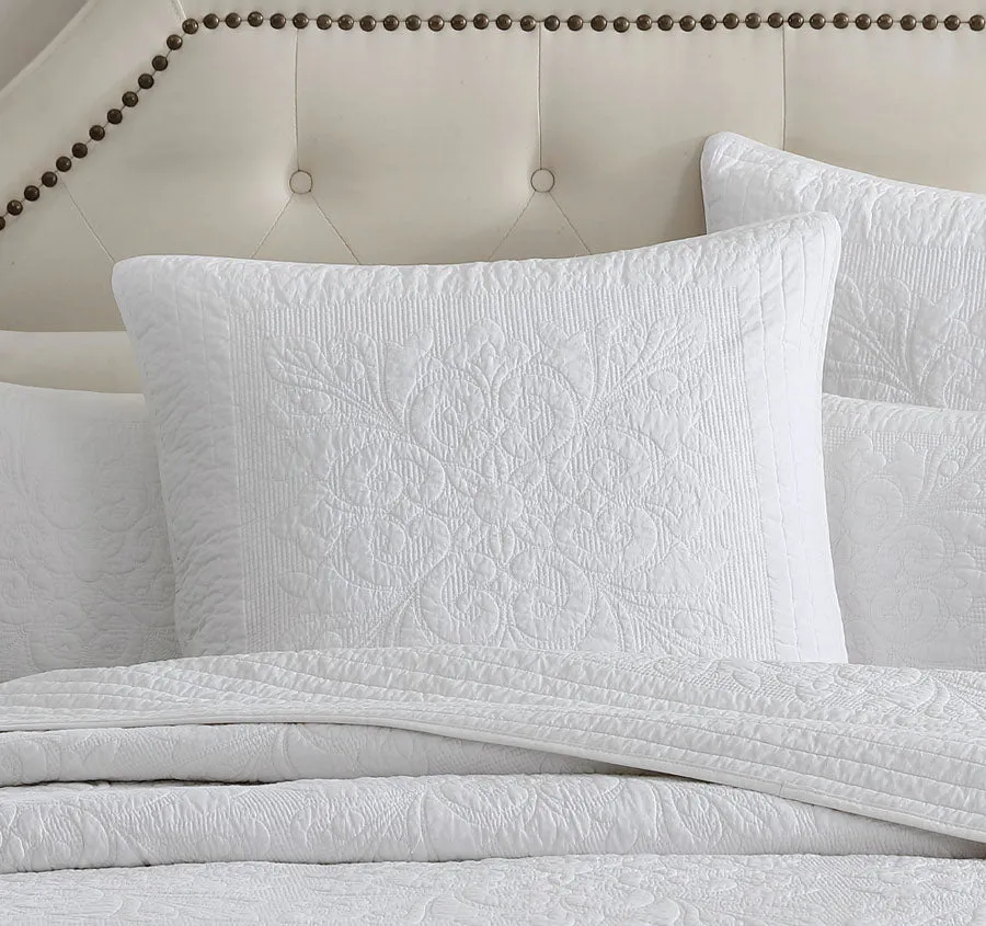 Aerin European Pillowsham Ivory