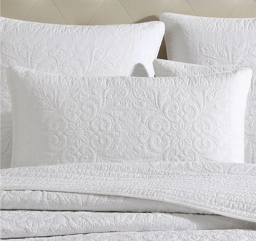 Aerin Standard Pillowsham Pair Ivory