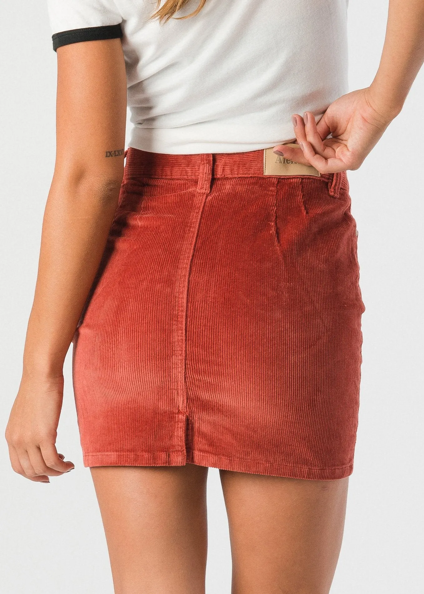 Afends Womens Chevy - Corduroy Skirt