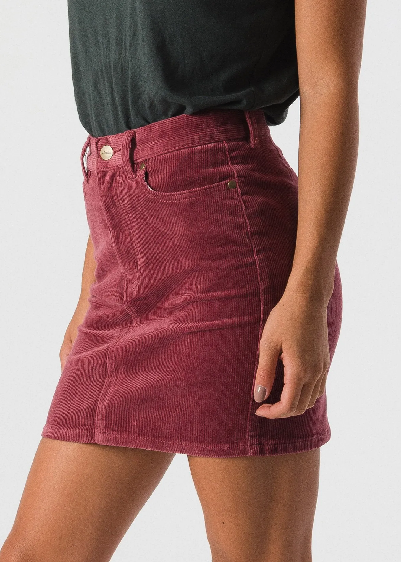 Afends Womens Chevy - Corduroy Skirt