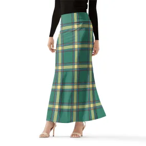 Alberta Province Canada Tartan Womens Full Length Skirt