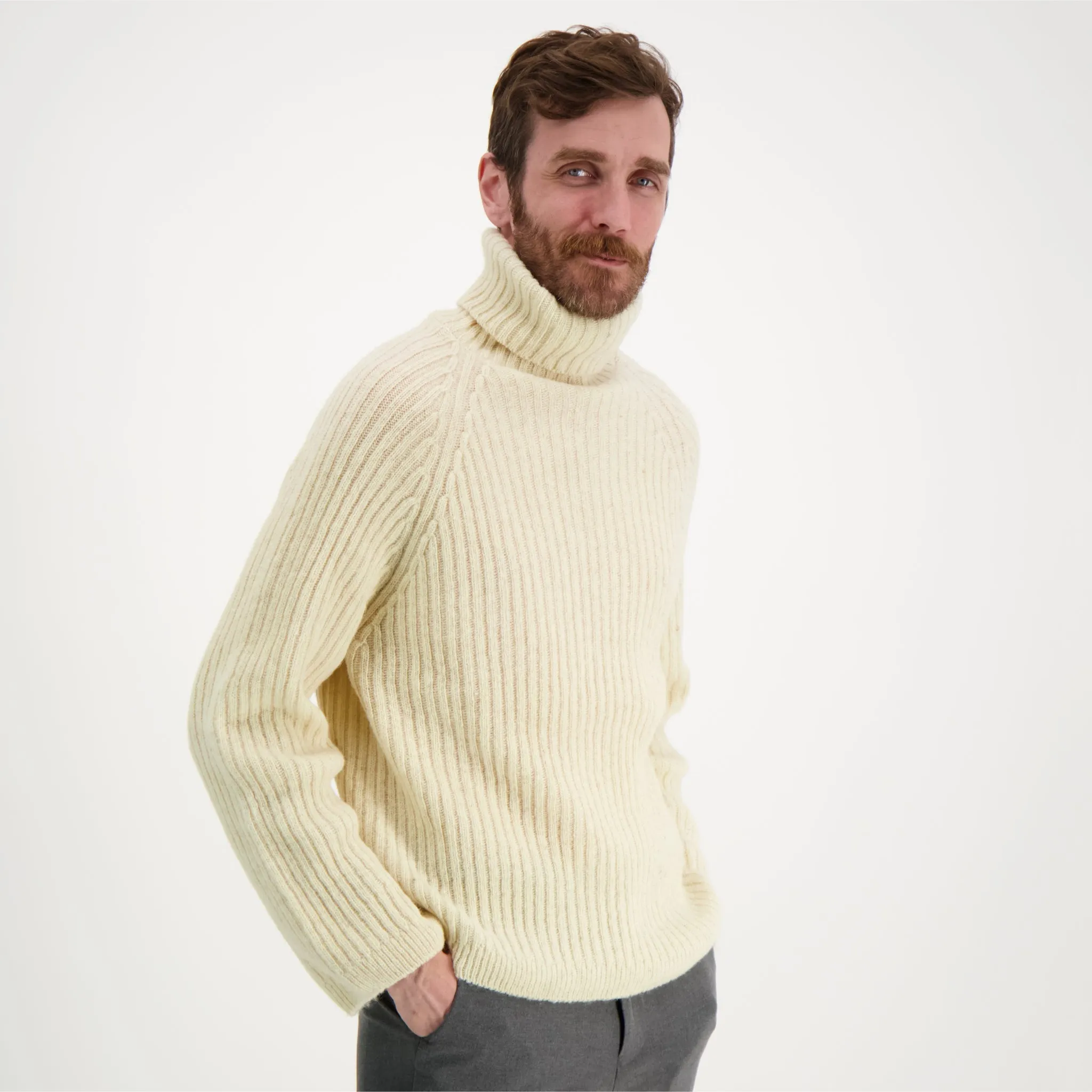 Alex Roll-Neck Off-White