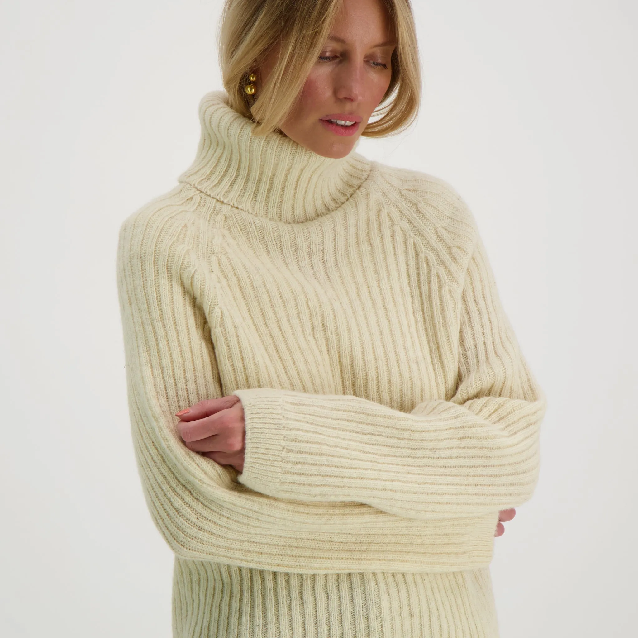 Alexa Roll-Neck Off-White