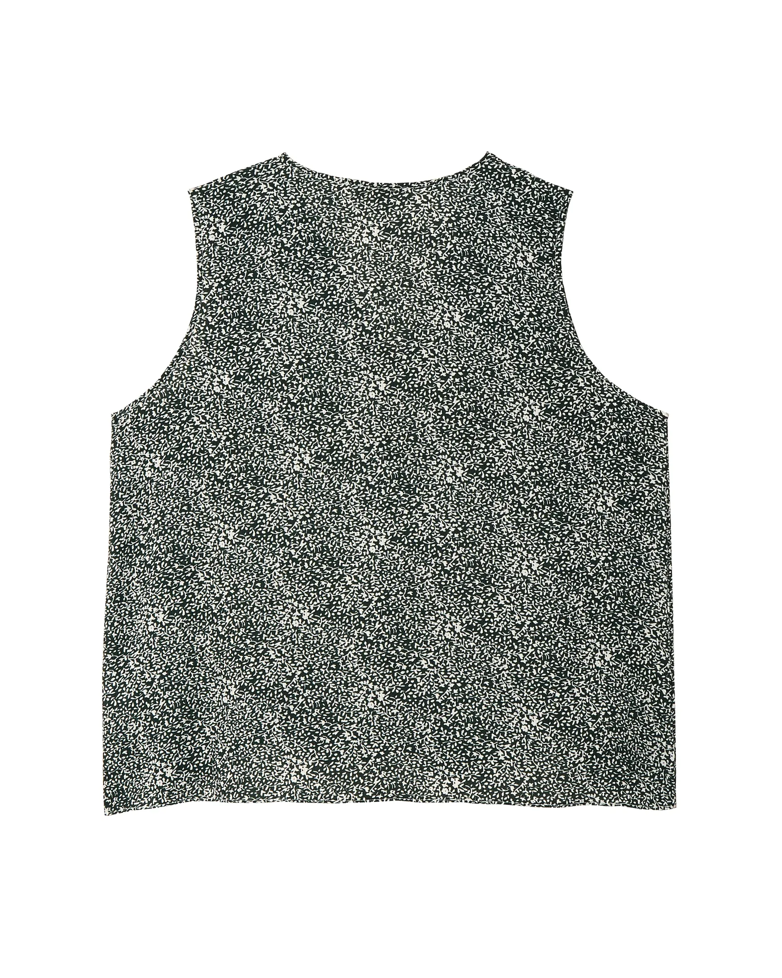 Aliconte Sleeveless Top | Teal / White