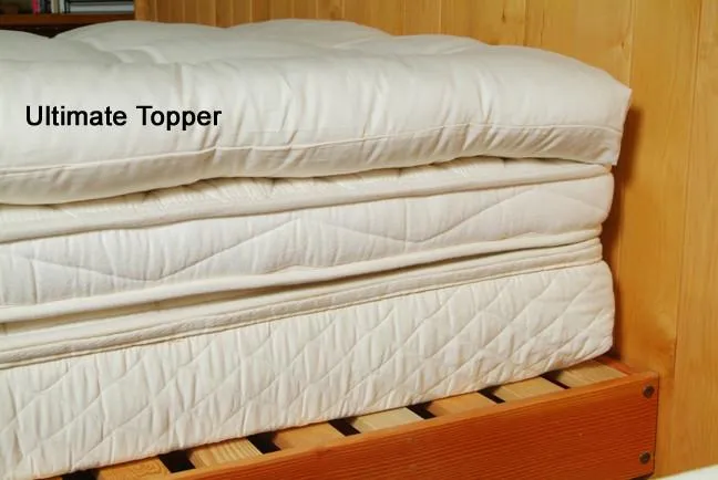 All-Natural Quilted Topper