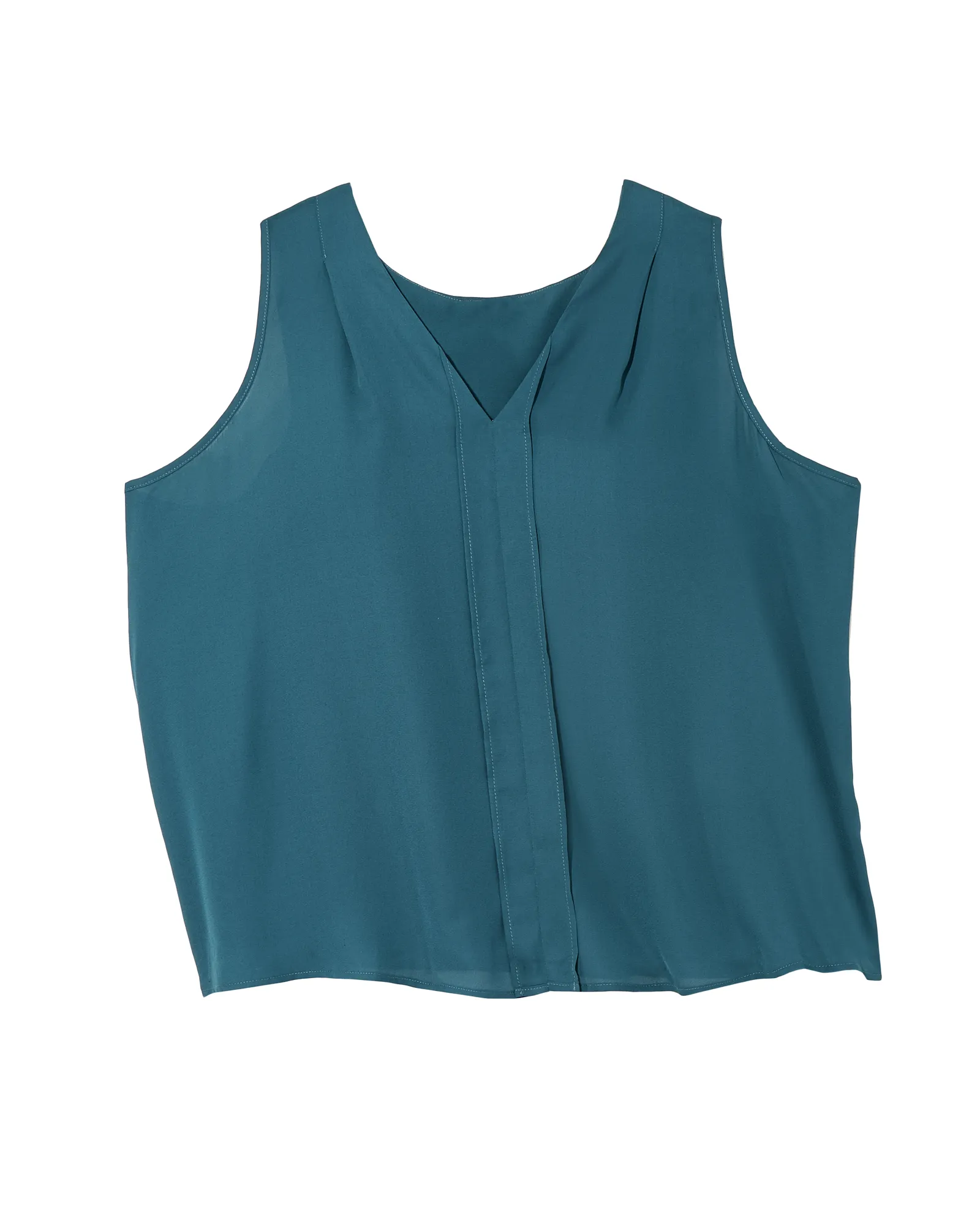 Ally Sleeveless Blouse | Teal