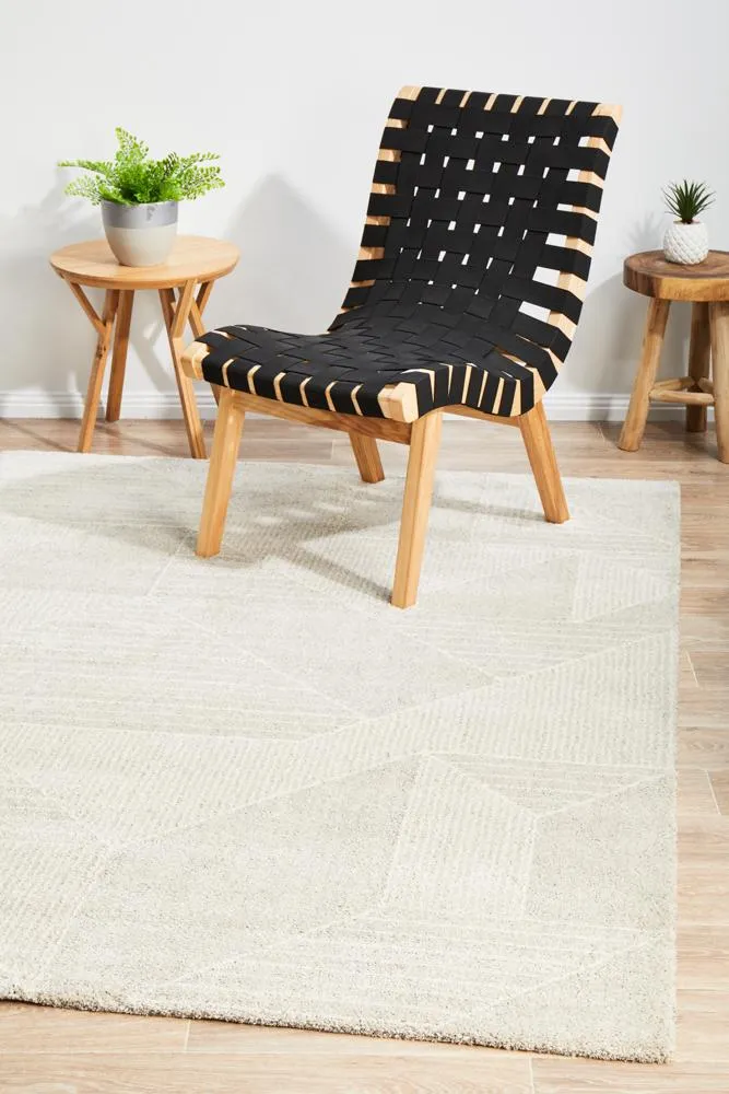 Almeria Soft Grey Modern Rug