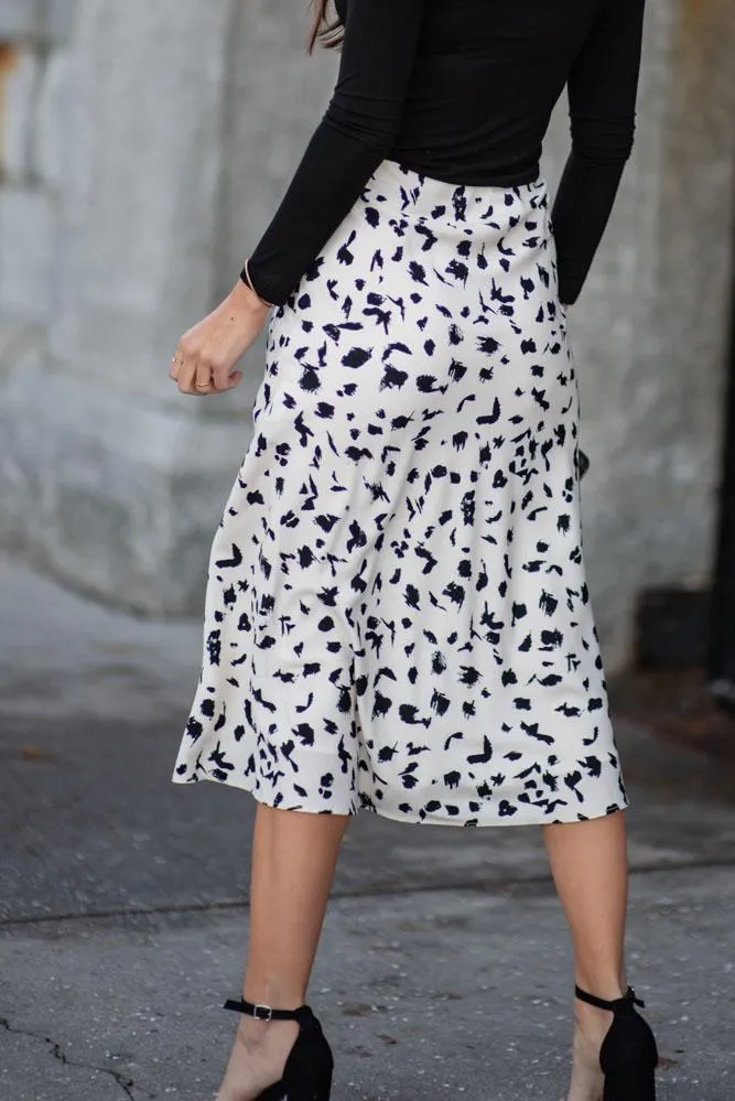 Anita Printed Midi Skirt