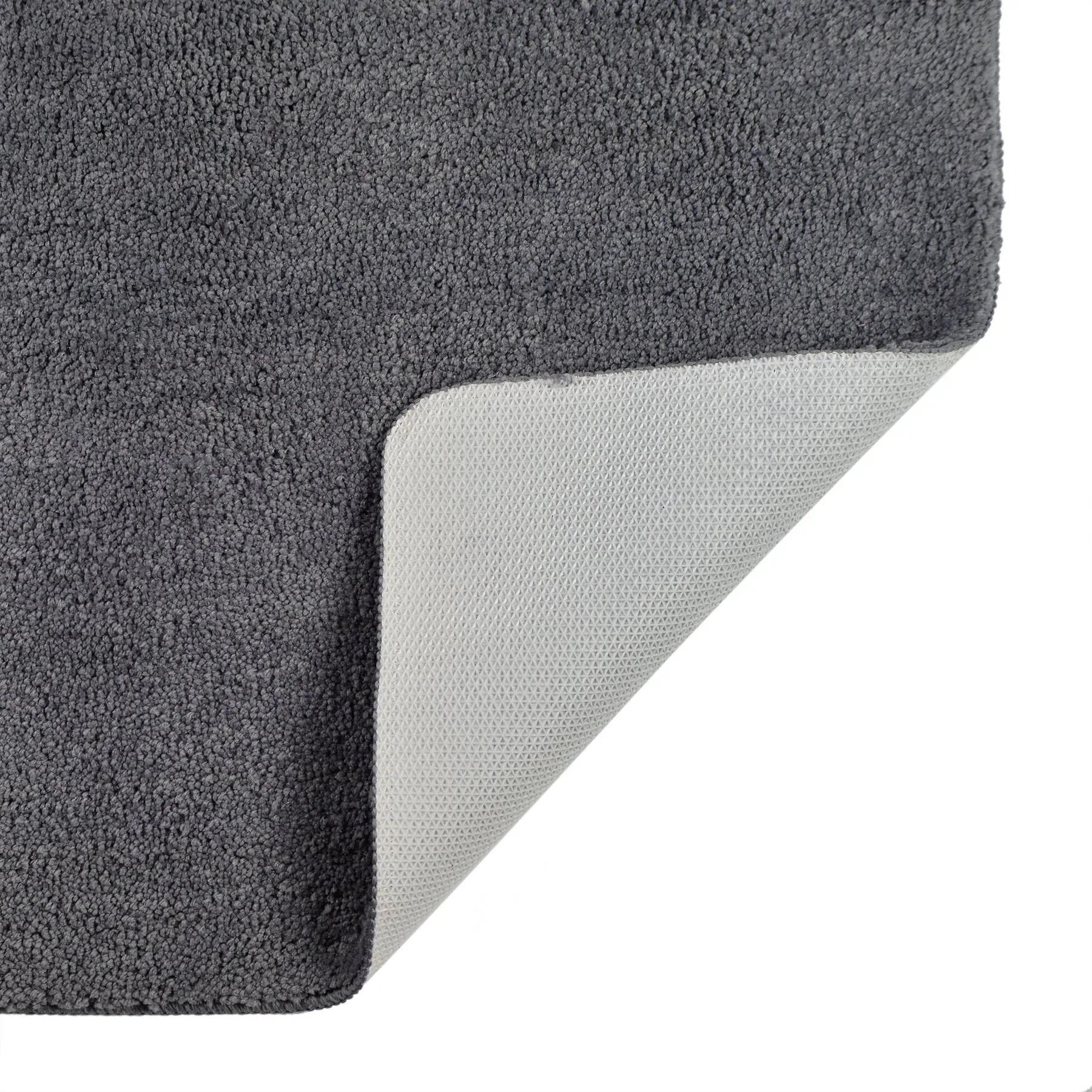 Antron Luxury Non-Slip Bath Mat - Charcoal