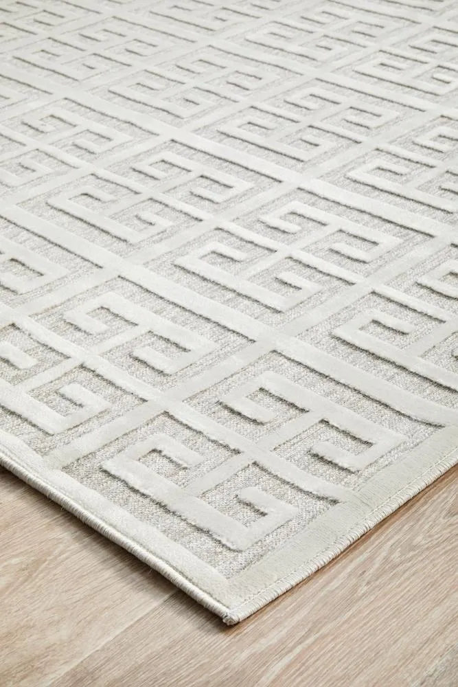 Aswan Brenda Natural White Rug