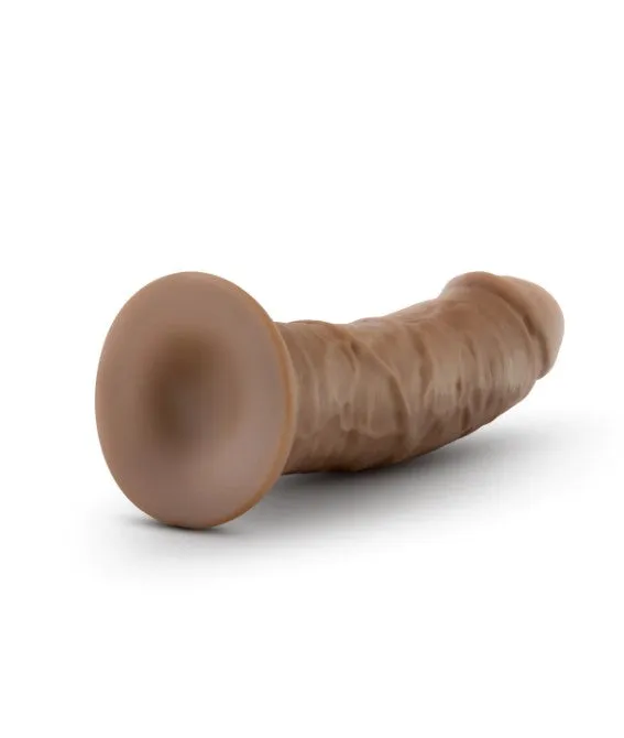 Au Naturel Dildo with Suction - 8 inch (Caramel)