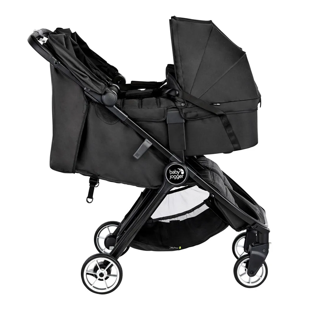 Baby Jogger City Tour 2 Carrycot - Double (Pitch Black)