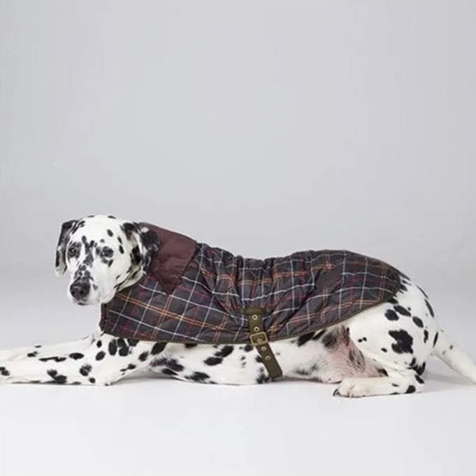 Barbour Quilted Classic Tartan Dog Coat