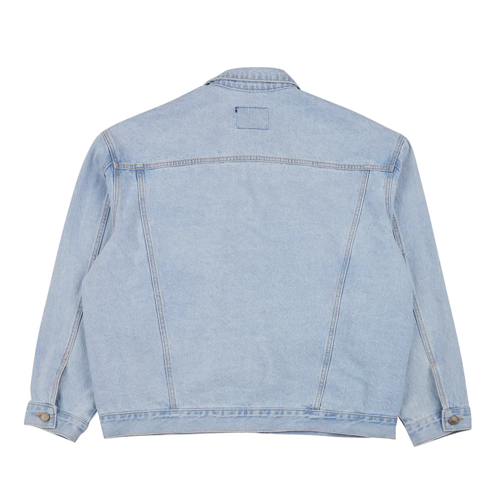 BIG CARGO LOOSEFIT DENIM JACKET LIGHTBLUE