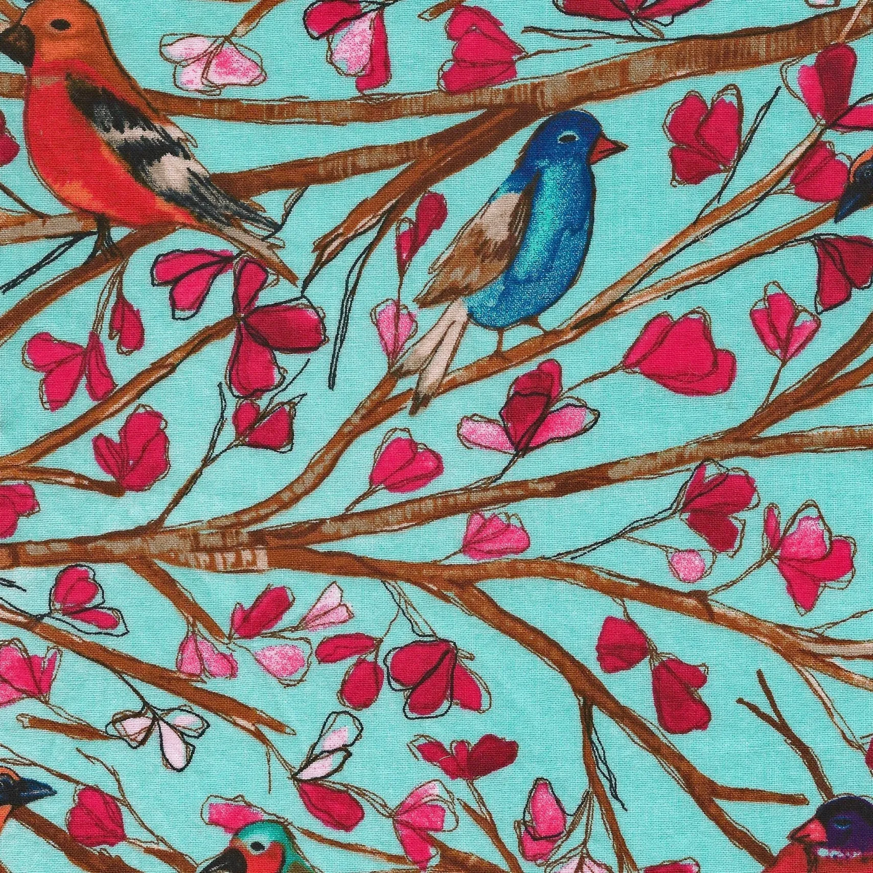 Birds in Blue   ~  Size 5