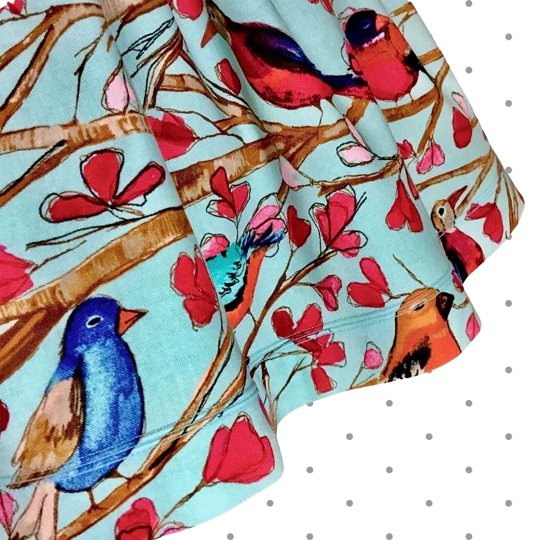 Birds in Blue   ~  Size 5