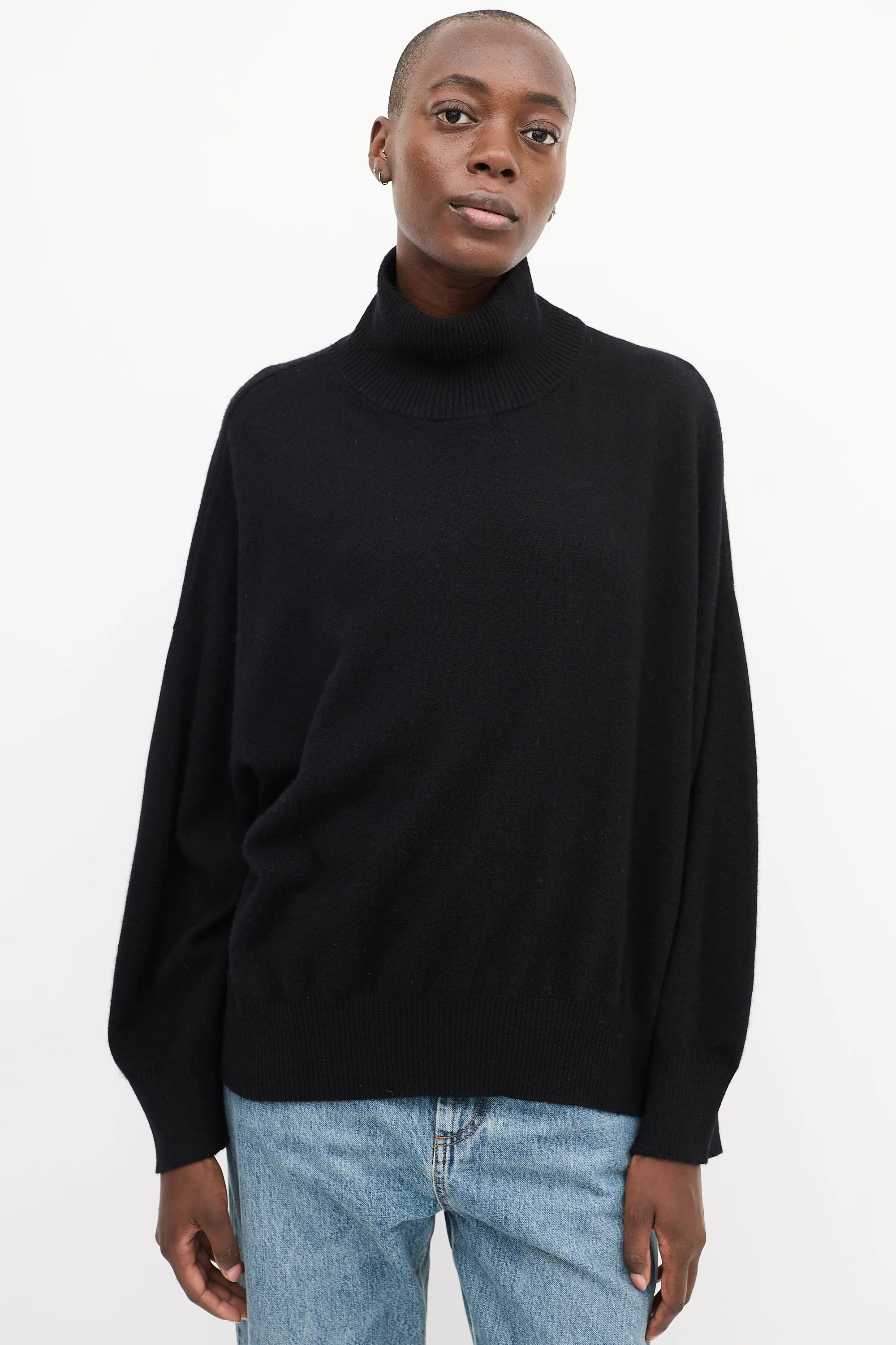 Black Cashmere Murano Sweater