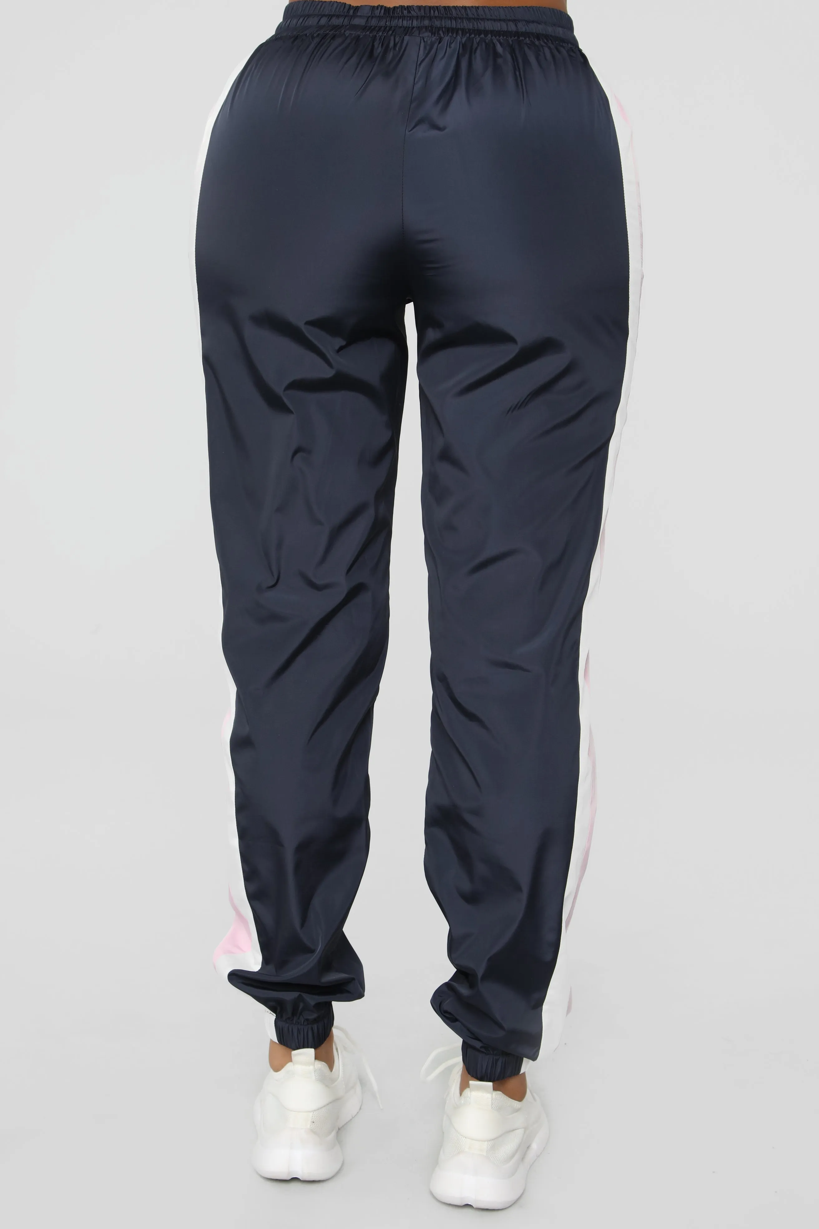 Blocking You Windbreaker Pant - Lavender/combo