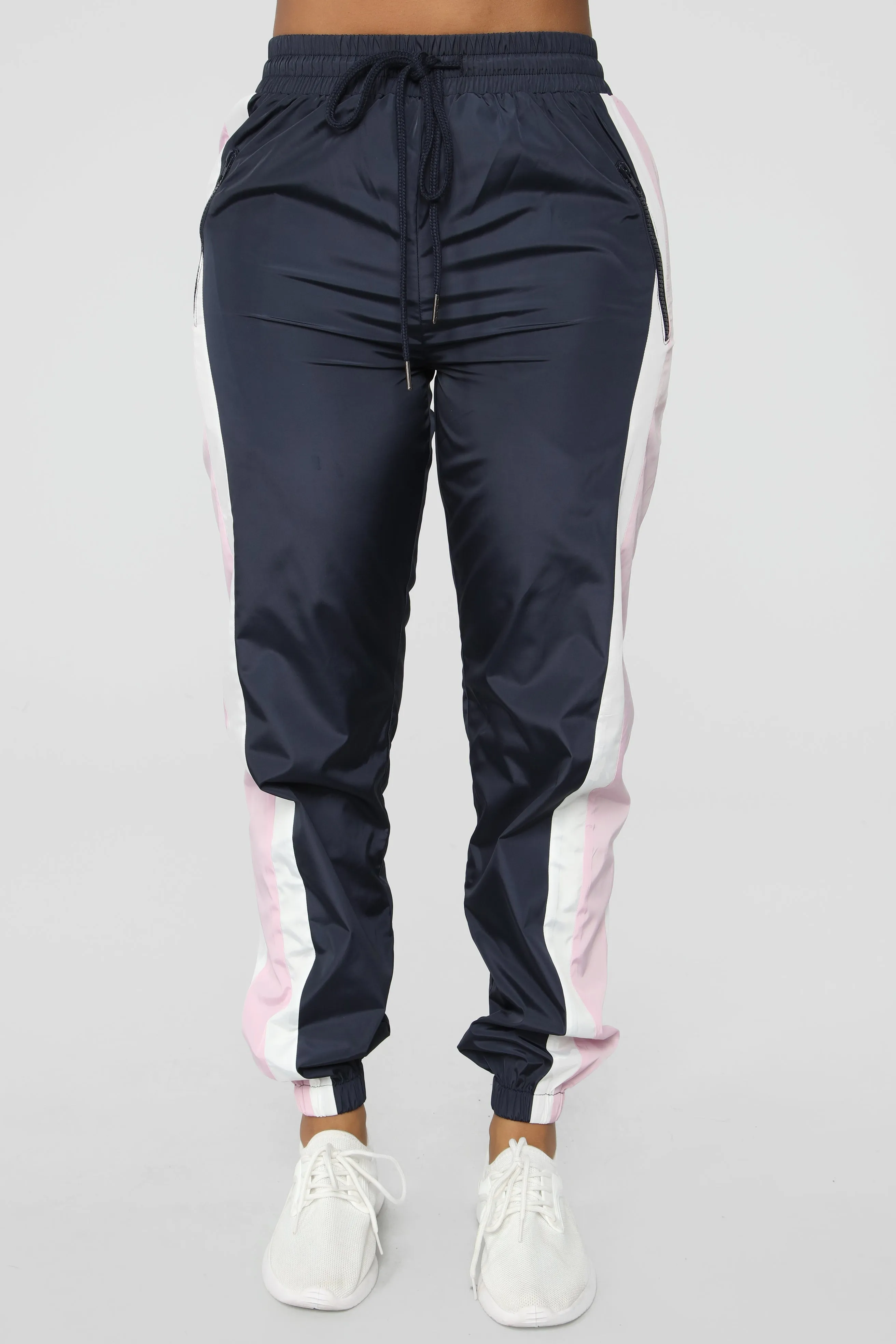 Blocking You Windbreaker Pant - Lavender/combo