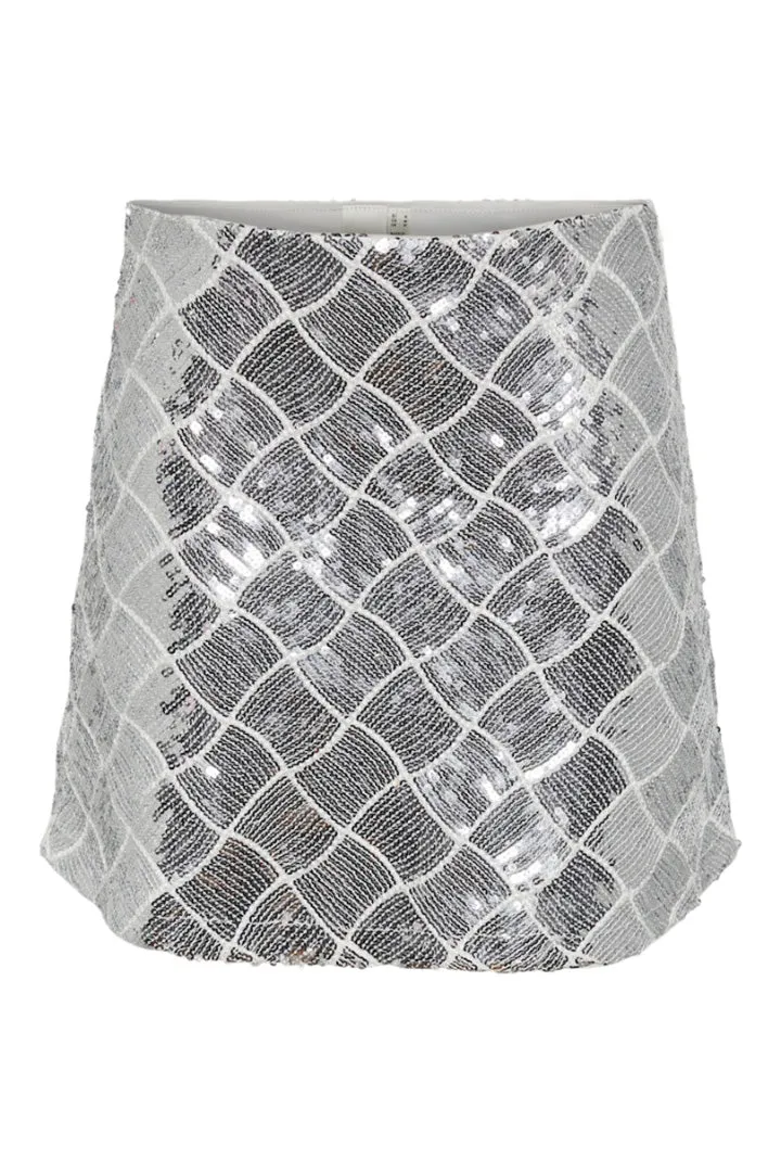 Chekka Sequin Mini Skirt