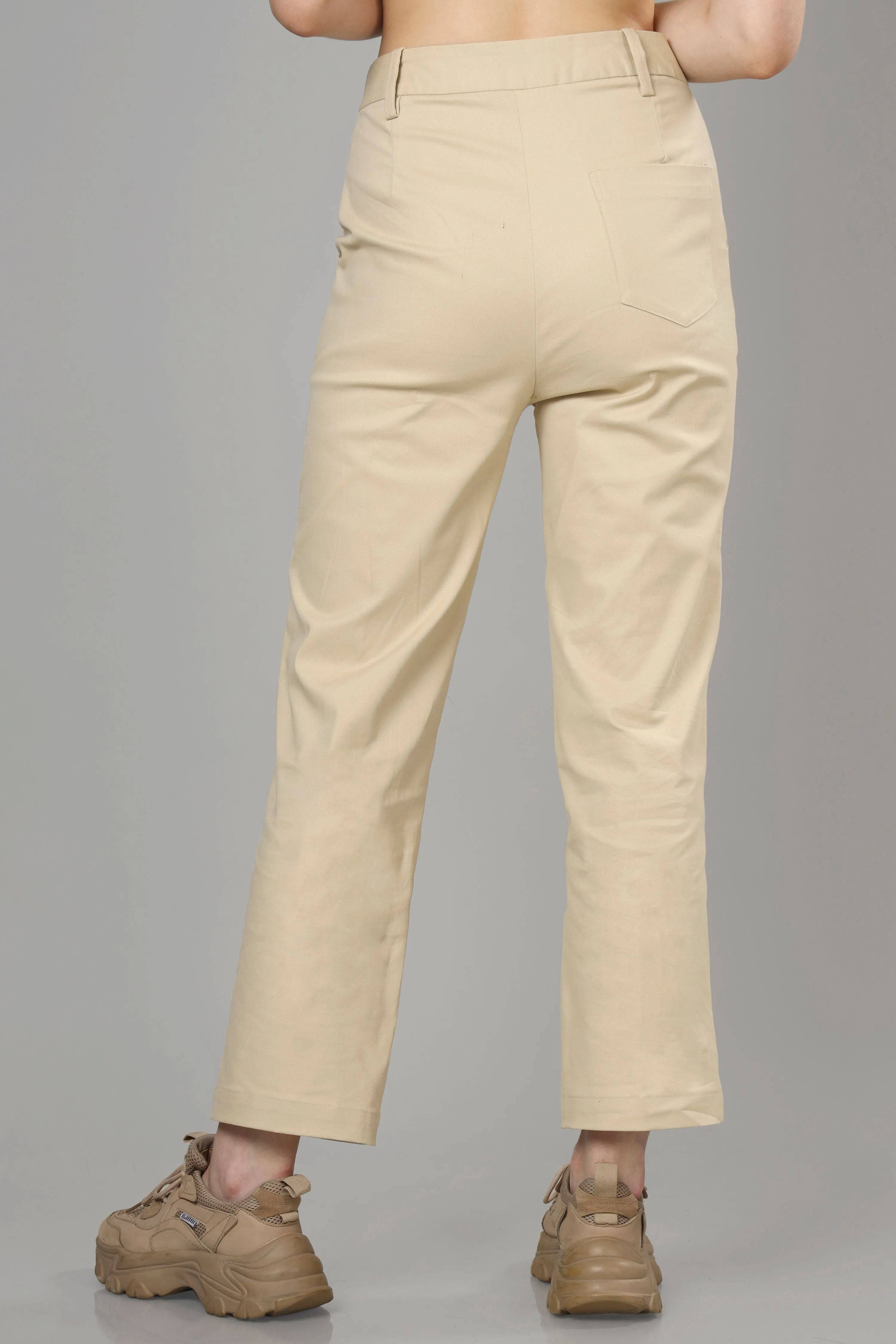 Classic Plain  Women's Trousers