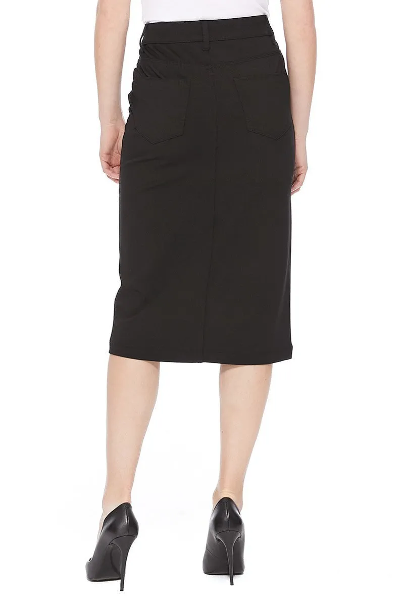 Classy Button Pencil Skirt