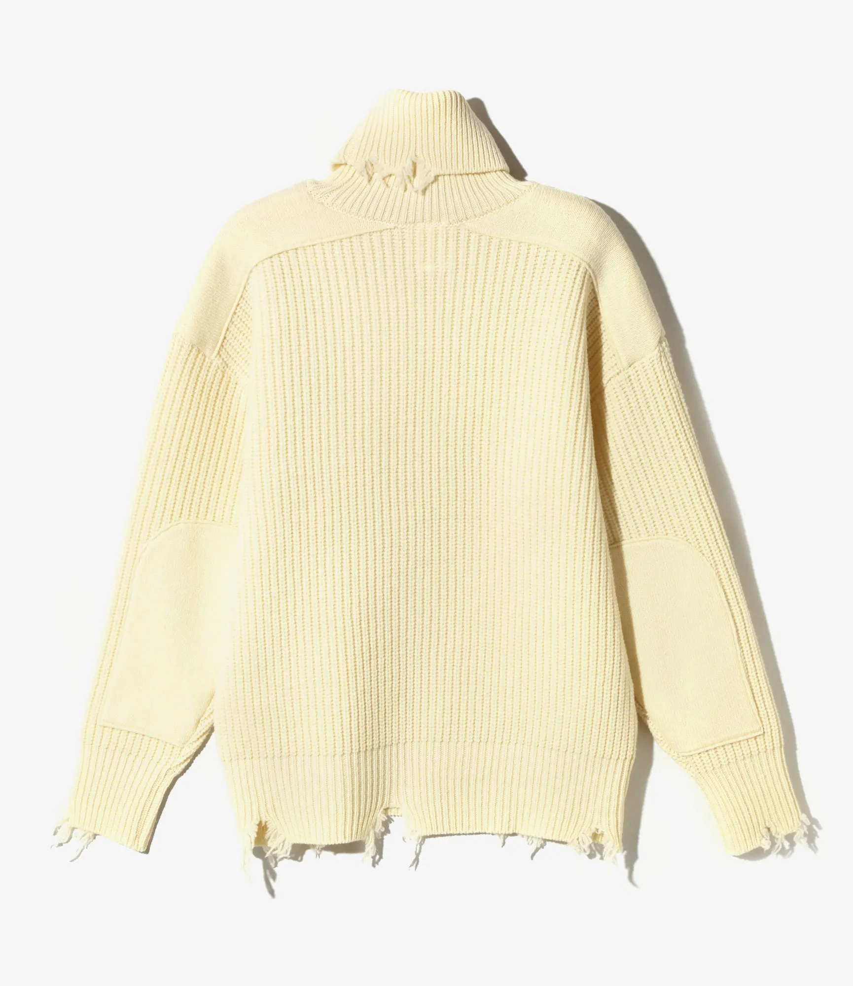 Commando Turtleneck Sweater - Natural