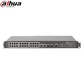 Dahua / PoE Ethernet Switch / 16-Port / 250m PoE / 100-240 VAC / 240W / Managed / PFS4218-16ET-240