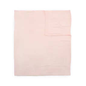 Deluxe Muslin Quilted Throw - Blush