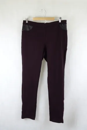 DKNY Jeans Burgundy Pants L