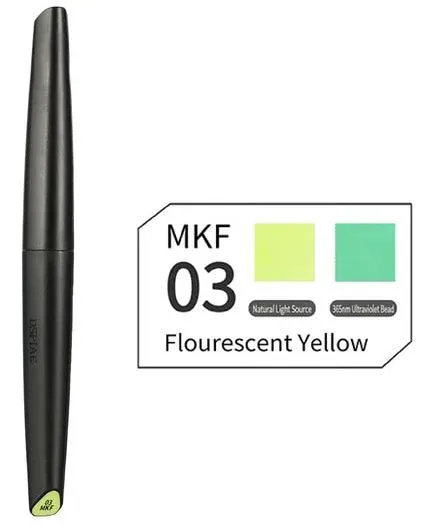 DSPIAE Soft Tip Marker Fluorescent Yellow MKF-03