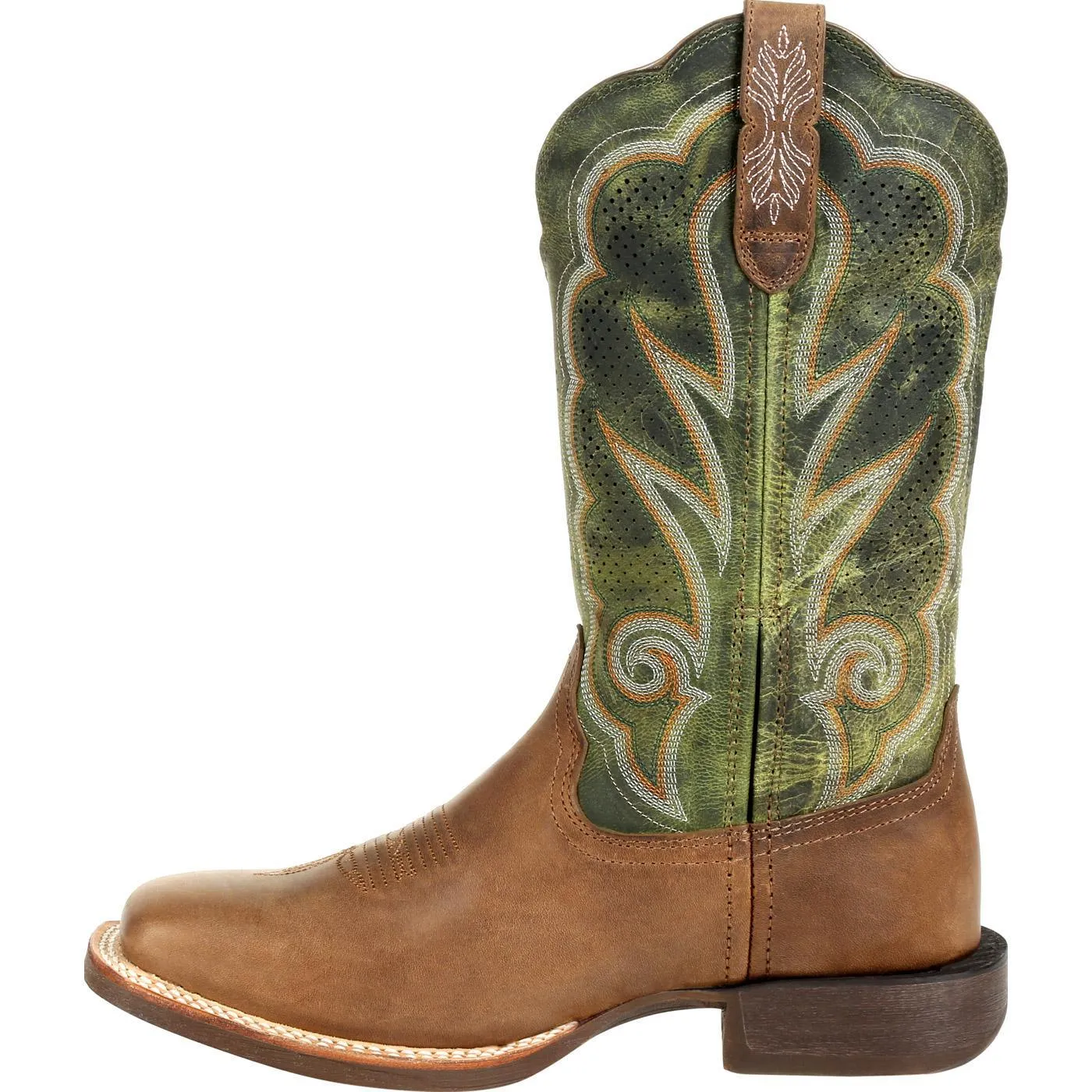 Durango® Lady Rebel Pro™  Women's Ventilated Olive Western Boot