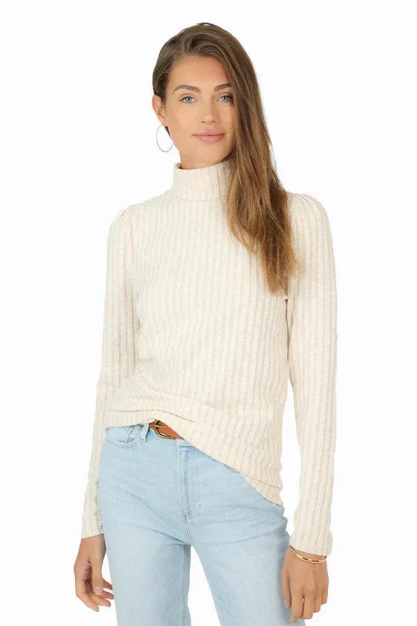 Dylan Sweater Knit Holden Turtleneck Natural