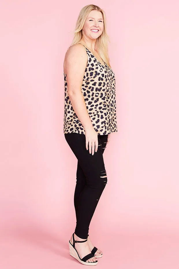 Eliza Animal Print Cami