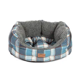 FatFace Fleece Check Deluxe Slumber Bed