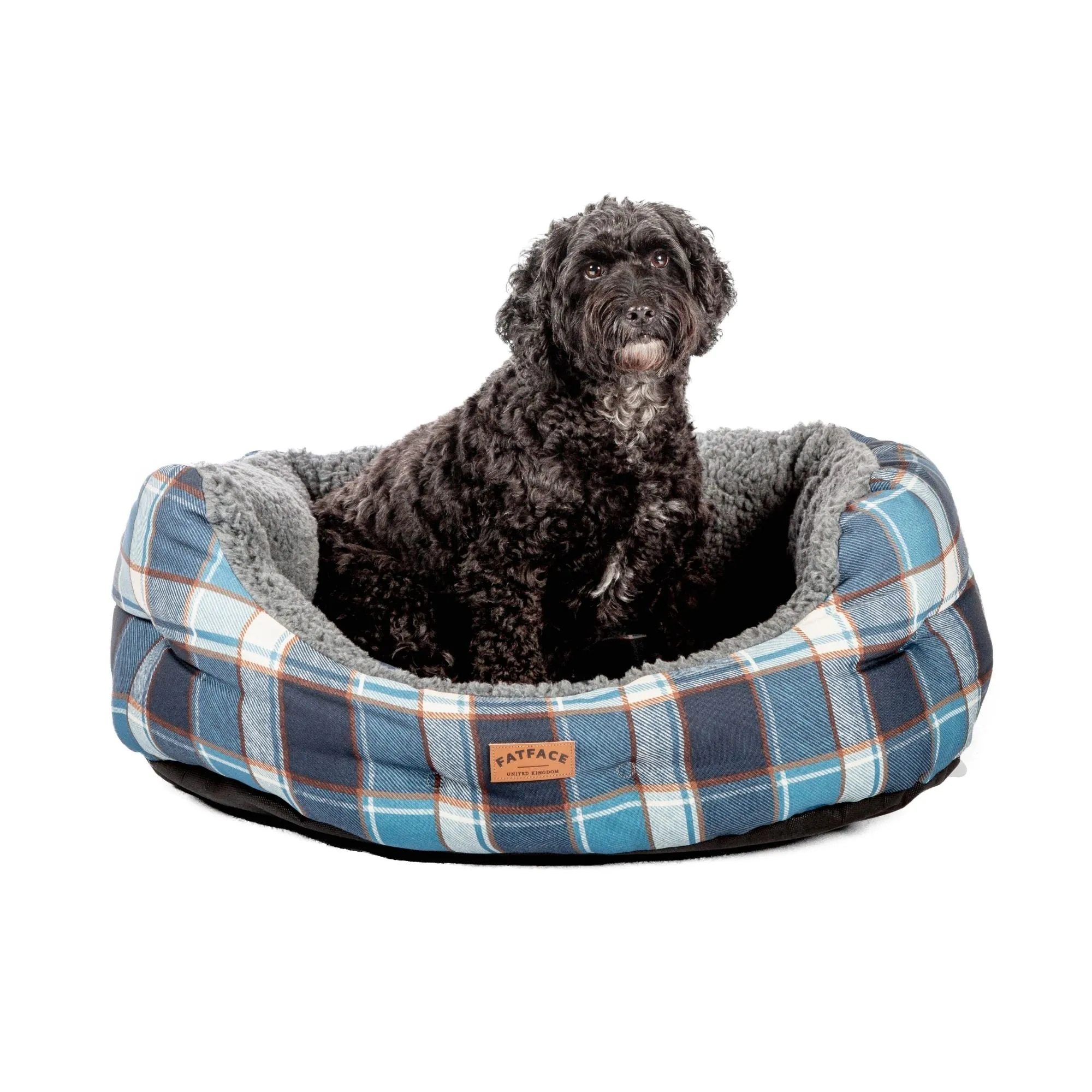 FatFace Fleece Check Deluxe Slumber Bed