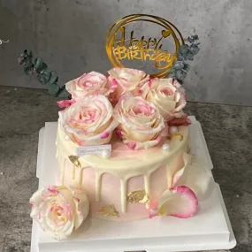 Flowers drip Cake 鲜花蛋糕