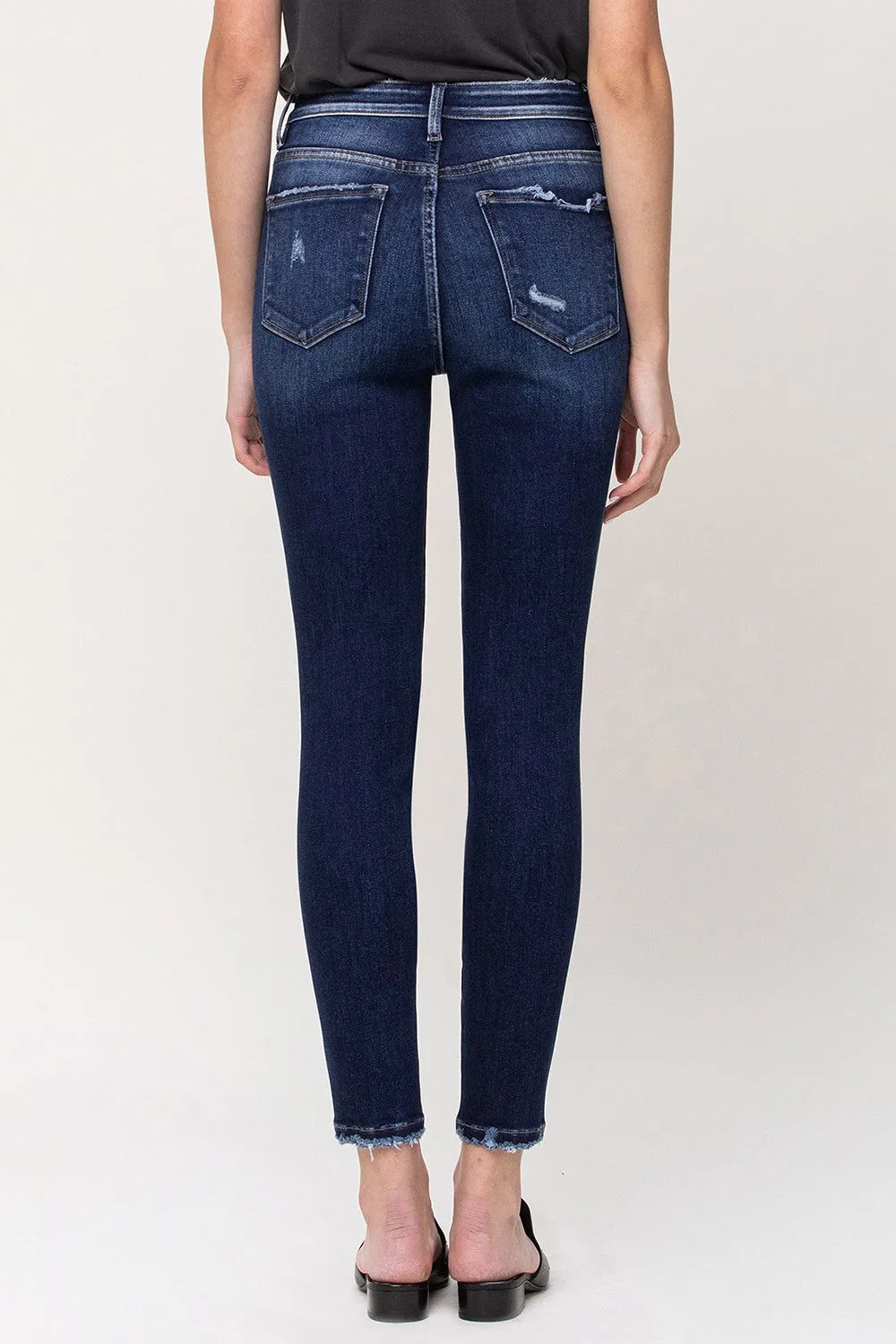 Flying Monkey High Rise Crop Skinny Jeans