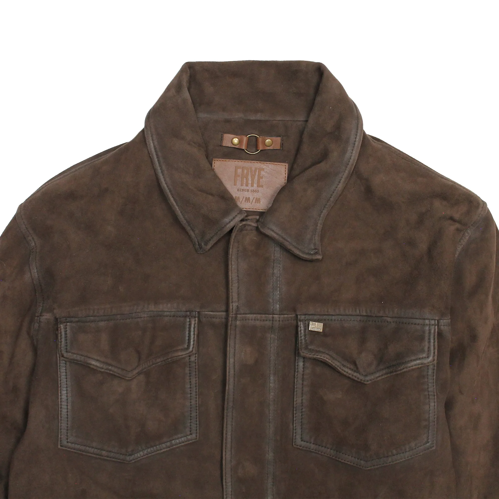 Frye Dark Brown Shacket