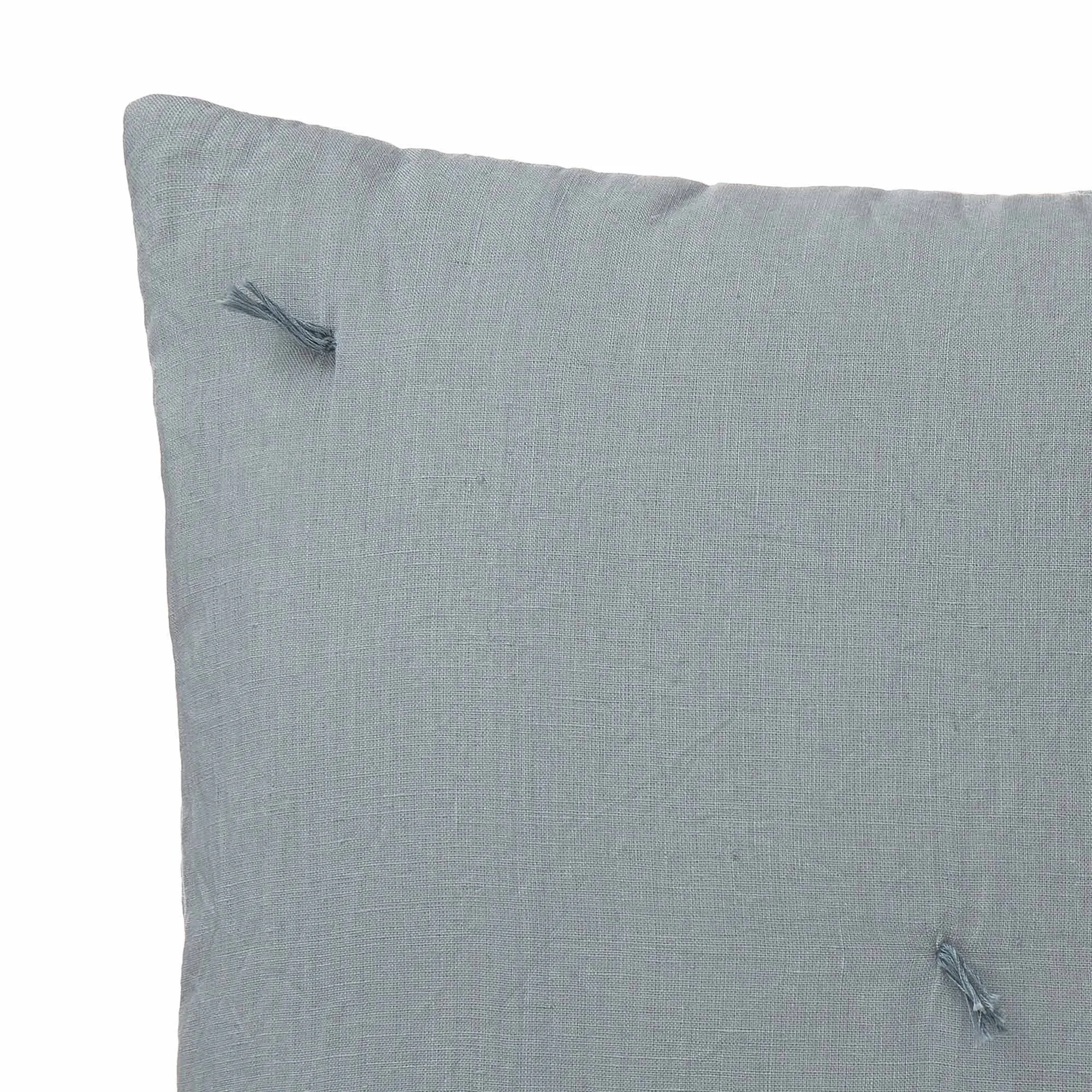 Gaya Cushion Cover [Light green grey/Green grey]