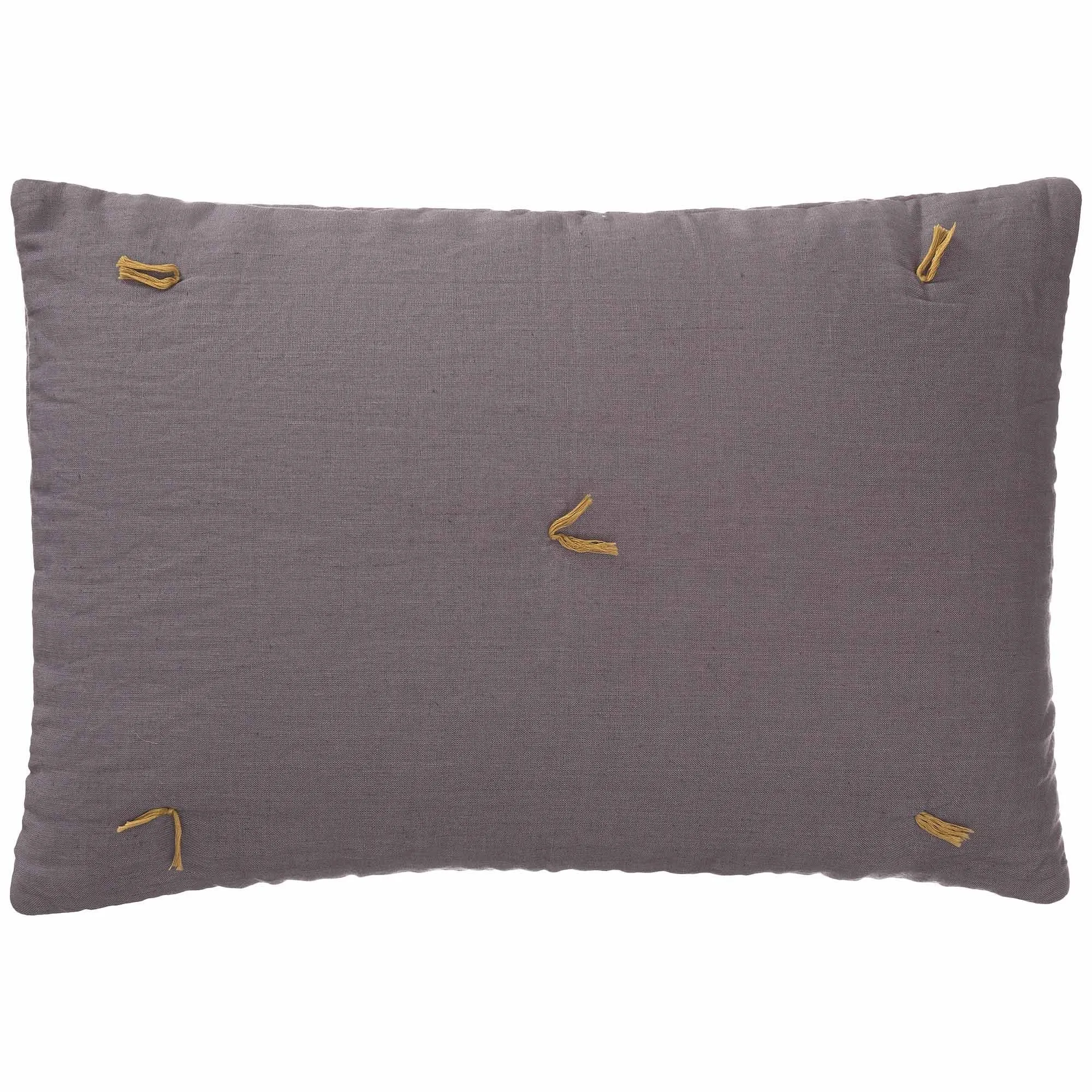 Gaya Quilt [Grey/Bright mustard]